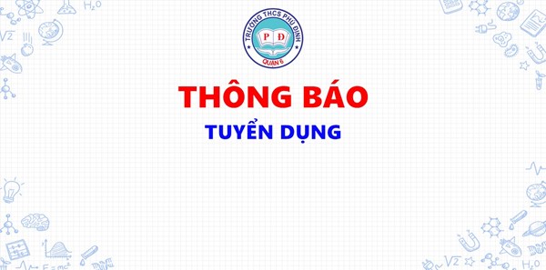 Thông báo về việc tuyển dụng nhân viên bảo vệ