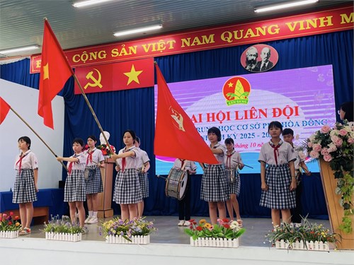 Đại hội liên đội năm học 2025-2026