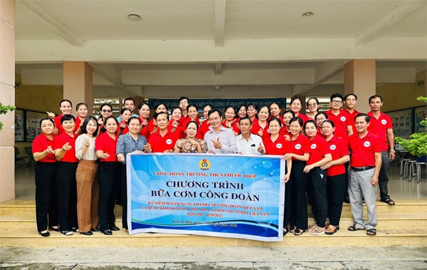 Chương trình bữa cơm Công Đoàn 2025