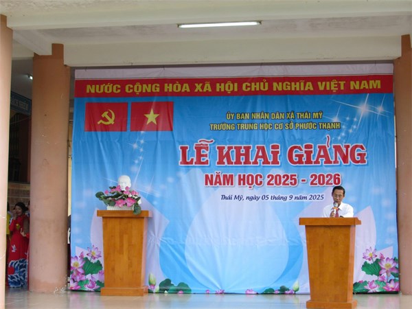 Lễ khai giảng năm học 2025 - 2026