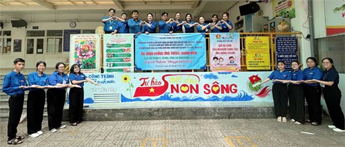 Chi Đoàn Trường THCS Phú Thọ Thực Hiện Công Trình Thanh Niên - Chào Mừng Kỷ Niệm 50 Năm Ngày Giải Phóng Miền Nam (30/4/1975 - 30/4/2025)