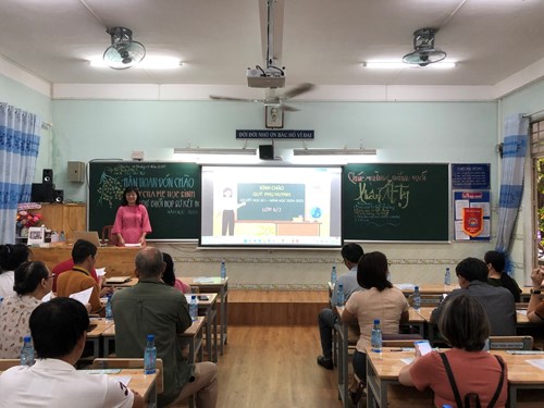 Ngày 14/01/2025 Trường THCS Quang Trung tổ chức họp CMHS Sơ kết học kì I. Năm học: 2024 - 2025 ( Khối 6 & Khối 9 )