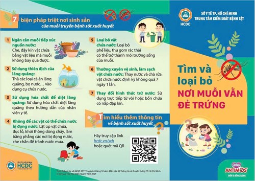 Phòng chống dịch bệnh sốt xuất huyết