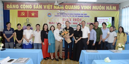 Ngày 08/11/2025, Trường THCS Quang Trung tổ chức Đại hội Đại biểu cha mẹ học sinh năm học 2025 - 2026