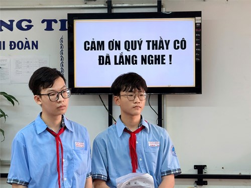 Chấm Thuyết Trình Nghiên Cứu Khoa Học Cho Học Sinh Cấp Trường - Năm Học 2025 - 2026