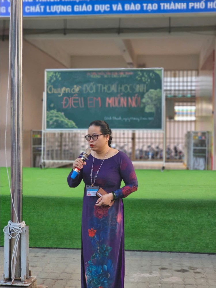 Sinh Hoạt Đầu Tuần - Chuyên Đề  Đối Thoại Học Sinh - Điều Em Muốn Nói 