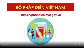 Giới Thiệu Về Bộ Pháp Điển Điện Tử Và Đường Link Liên Kết