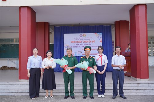 Liên Đội Trường Trung Học Cơ Sở Tân Bình Sinh Hoạt Chuyên Đề 22/12 - Uống Nước Nhớ Nguồn, Tự Hào Truyền Thống Quân Đội Nhân Dân Việt Nam