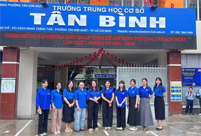 Đại hội chi đoàn trường THCS Tân Bình năm học 2025-2026
