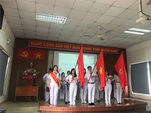 Đại hội Liên đội THCS Tân Bình năm học 2025-2026