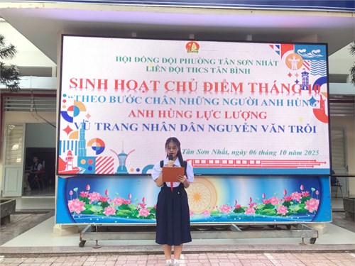 Sinh hoạt chủ điểm tháng 10