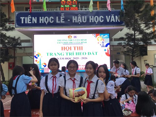 Hội thi trang trí heo đất năm học 2025-2026