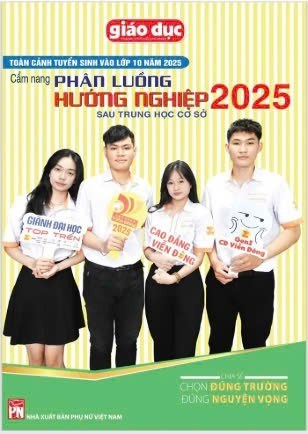 Giới thiệu sách:  Cẩm nang phân luồng hướng nghiệp 2025 sau trung học cơ sở 