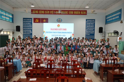 Một số hình ảnh về Đại hội Liên Đội nhiệm kỳ 2025 - 2026 của Trường THCS Tăng Nhơn Phú B.