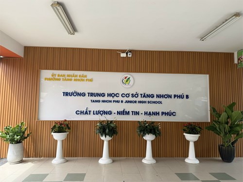 Công khai về kết quả giáo dục năm học 2024 - 2025 của Trường THCS Tăng Nhơn Phú B