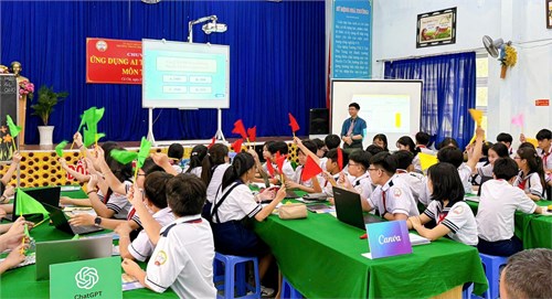 Chuyên đề cấp huyện:  Ứng dụng AI trong môn Tin học 