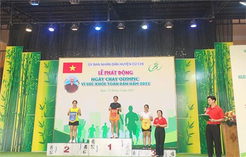 Tham gia ngày chạy Olympic vì sức khỏe toàn dân năm 2025