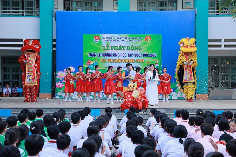 LỄ PHÁT ĐỘNG Tuần lễ hưởng ứng học tập suốt đời 2025 và vui hội trung thu