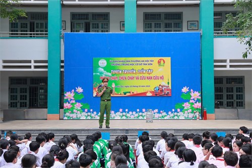 🌻🔥 tuyên truyền, diễn tập phòng cháy, chữa cháy và cứu nạn cứu hộ 🔥🌻