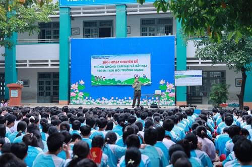 🌐 SINH HOẠT TRUYỀN THÔNG: phòng chống xâm hại và bắt nạt trẻ em trên môi trường mạng” 🌐