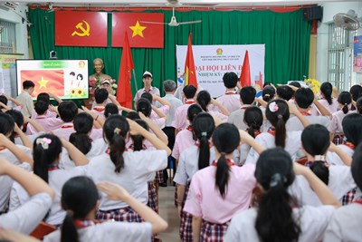 💥💥 đại hội liên đội trường thcs tân sơn - nhiệm kỳ năm học: 2025 - 2026 💥💥