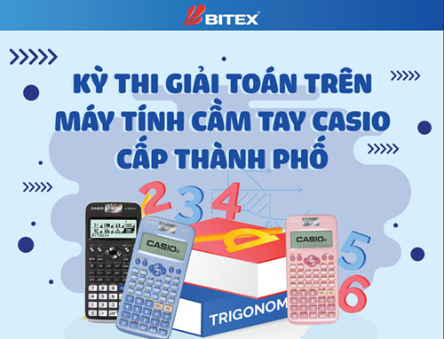 “Học sinh giỏi giải toán trên máy tính cầm tay CASIO” cấp Thành phố năm học 2024 - 2025