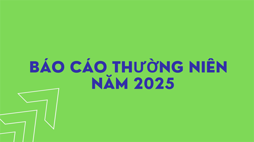 Báo cáo thường niên năm 2025.