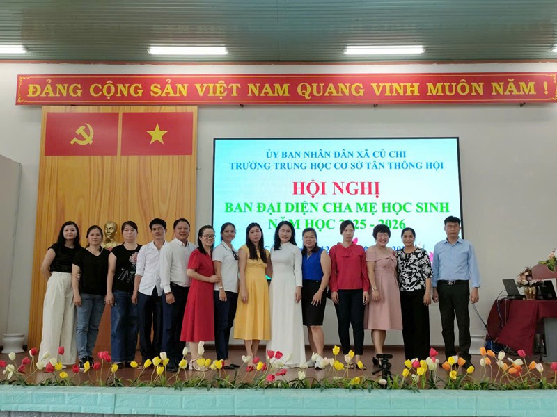 Hội nghị Ban đại diện cha mẹ học sinh năm học 2025 - 2026
