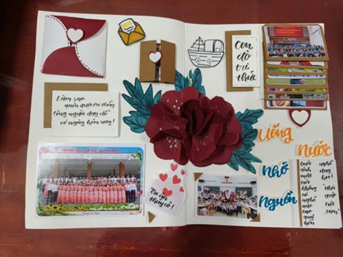 Tấm thiệp tri ân nặng nghĩa tình