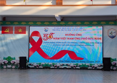 Hưởng ứng 35 năm Việt Nam ứng phó với HIV/AIDS, Tháng hành động quốc gia phòng, chống HIV/AIDS năm 2025 và Ngày Thế giới phòng, chống AIDS 01/12