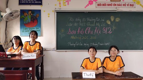 Đại hội chi đội nhiệm kỳ 2025 – 2026