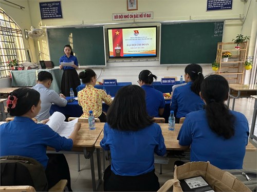 Đại hội chi đoàn trường thcs thạnh mỹ lợi nhiệm kỳ 2025 – 2026