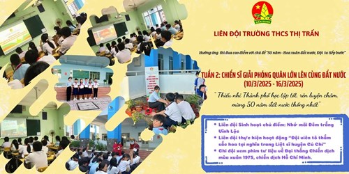 Hưởng ứng đợt thi đua cao điểm  50 năm -Hoa xuân đất nước, Đội ta tiếp bước