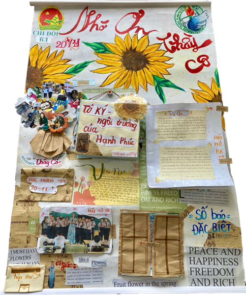 Tổ chức hội thi  Tô Ký ngôi trường hạnh phúc  nhân ngày chào mừng ngày Nhà giáo Việt Nam 20/11