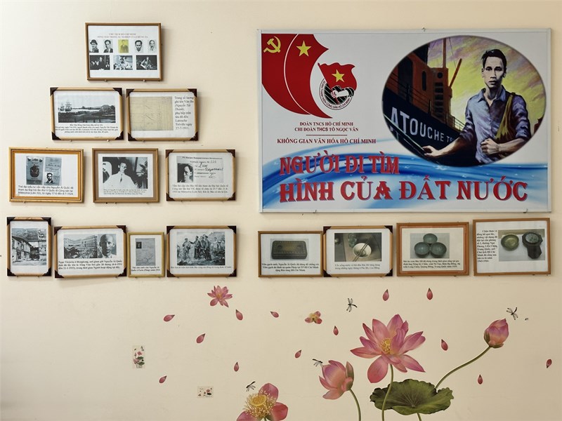 Không gian văn hóa Hồ Chí Minh tại trường THCS Tô Ngọc Vân