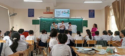 Thao giảng tổ tháng 11 năm 2024