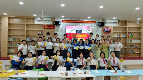Trường THCS Tôn Thất Tùng - Đội tuyển học sinh giỏi ra quân tham dự kỳ thi học sinh giỏi cấp Thành phố năm học 2024 - 2025