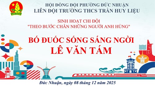 Bó đuốc sống sáng ngời Lê Văn Tám