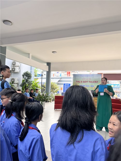 LIÊN ĐỘI TRẦN HUY LIỆU RA MẮT
 CÂU LẠC BỘ “THL’s GOT TALENT” NĂM HỌC 2025 – 2026
