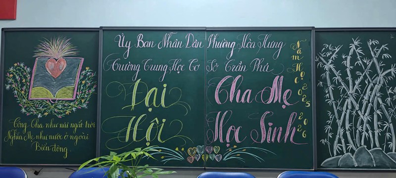 Đại hội cha mẹ học sinh trường thcs trần phú năm học 2025-2026