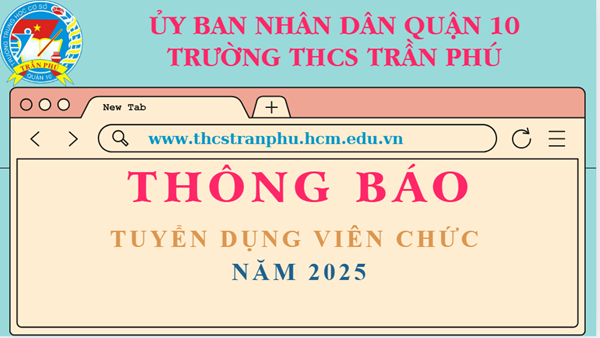 Thông báo tuyển dụng viên chức năm 2025