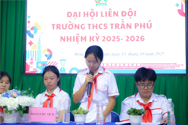  đại hội liên đội - ngày hội của niềm tin và nhiệt huyết tuổi học trò 