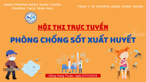 Trường thcs trần phú lan tỏa thông điệp phòng, chống bệnh sốt xuất huyết