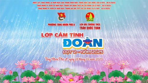 Lớp cảm tình đoàn - đợt 02 năm 2025