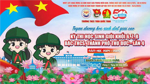 Tuyên dương học sinh giỏi cấp thành phố