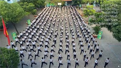 ✨Tự hào học sinh khối 8 - Đồng diễn võ nhạc Vovinam xác lập kỷ lục cùng ngành giáo dục TP. Hồ Chí Minh✨