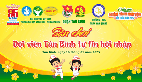 Sân chơi  Đội viên Tân Bình tự tin hội nhập 