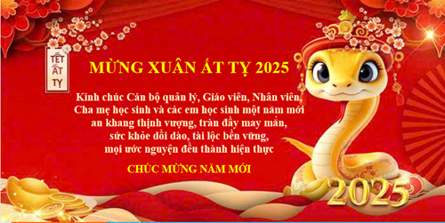 Chúc mừng năm mới - Xuân Ất Tỵ 2025