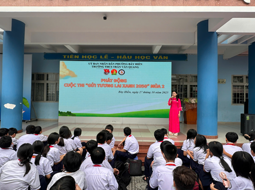 Phát động cuộc thi  gửi tương lai xanh  mùa 2