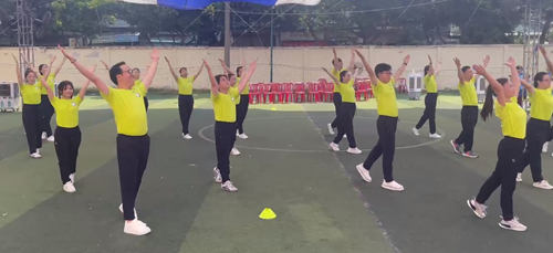 Hội thi  Đồng diễn Thể dục giữa giờ  Quận Tân Bình